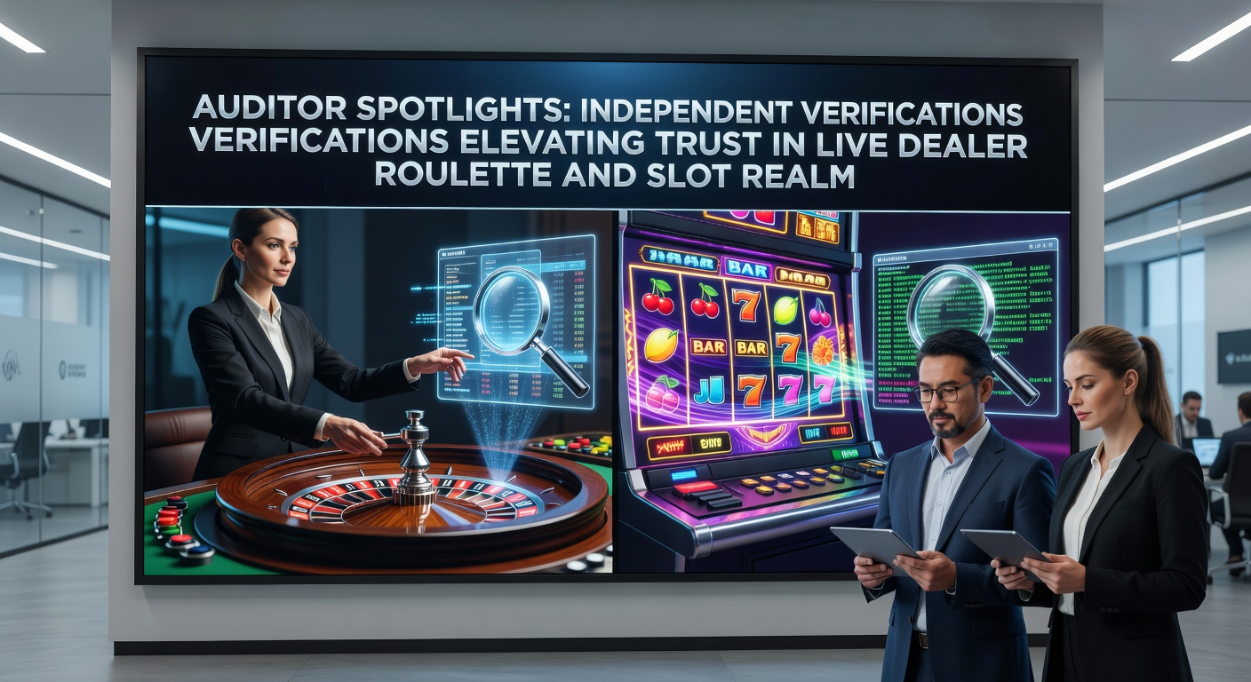 Close-up of a certification seal from an independent auditor on a live dealer roulette interface, symbolizing verified fairness in online gaming
